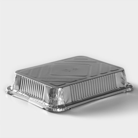 A set of foil for baking and baking shares, 1.04 l, 22.5 × 18 × 4.5 cm, 2 pcs-3