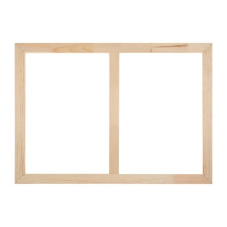 Piece for canvas Calligrata, 1.8 x 50 x 70 cm, frame width 36 mm, pine-1