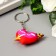 Trick rubber "Heart with the inscription - love" mix 4x3x1.4 cm