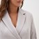 Jacket women's double-breasted Mist Plus-Size, r.54, beige