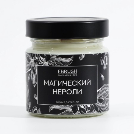 Soyvy candle Black Aroma Home "Magic Neroli", 200 ml-3
