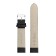 Watch strap, male, 18 mm, harness 75 mm, larynx 115 mm, genuine leather, black