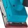 Vibration grinder BORT BS-450-R, 400 W, 7000-12000 rpm, sole 115x230 mm