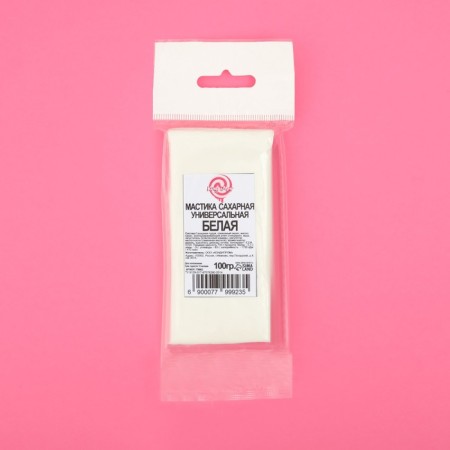 Sugar mastic "Condyir", white, 100 g