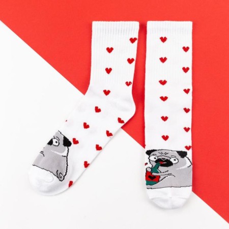 A set of New Year's women's socks KAFTAN "Light" p. 36-40 (23-25 ​​cm), 2 pairs-2