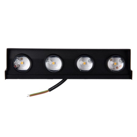Facade lamp “Cascade”, FSD-092, 4 W, 3000k, 4 rays, IP65, 220 V, metal, black-7
