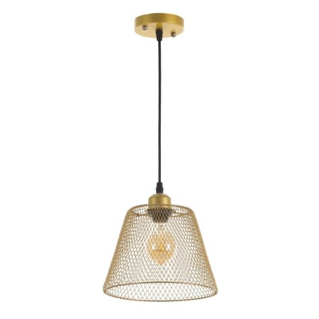 Lamp Bayerlux "Fish" E27 40W gold 20x20x16-116cm