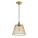 Lamp Bayerlux "Fish" E27 40W gold 20x20x16-116cm