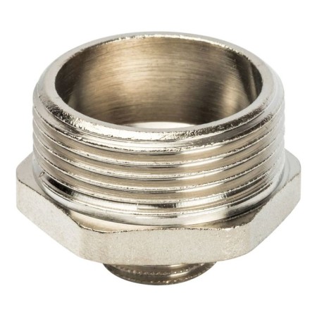 Nipple of the transition stout SFT-0004-011412, 1 1/4 "x 1/2", external thread, nickel. brass-1