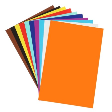 Color self -adhesive A4, 10 sheets, 10 colors, 80 g/m2-2