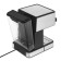 Coffee machine KitFort KT-7233, Rozhkova, 950 W, 1.5 l, cappuccino, black-silver-silver