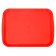 Tray, 43 × 31.2 × 2.3 cm, red color
