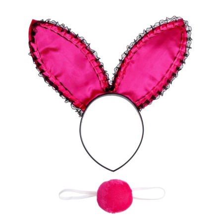 Carnival set "Bunny", 2 objects: rim, tail