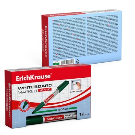 Board marker, 2.0 mm, Erichkrause W-110, Round, Green-2