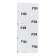 Liszt Ground bison 35590-180, paper base, P180, 93 x 230 mm, 5 pcs.