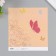 Scrapbooking paper "Butterflies with flowers" density 180 grams set 10 pcs 15.5x17 cm