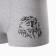 Panties men's boxers "lion", color gray melange, size 46