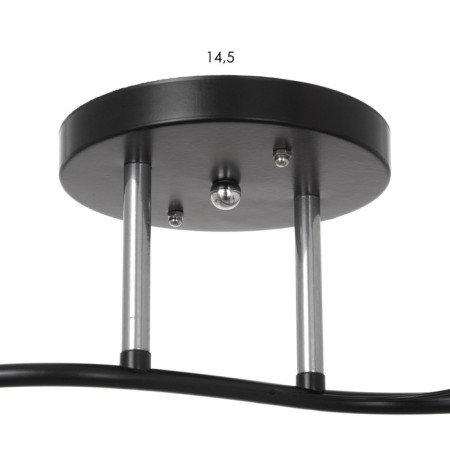Megan 2x15W E27 Black 60x16x21cm Bayerlux-5