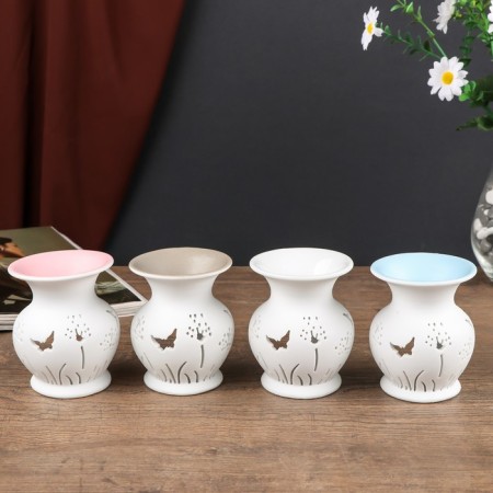 Aroma lamp ceramics "Butterflies at VAZ" MIX 9.5x7.5x7.5 cm-6
