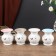 Aroma lamp ceramics "Butterflies at VAZ" MIX 9.5x7.5x7.5 cm