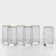 A set of glass glasses "Vienna Forest", 330 ml, 6 pcs