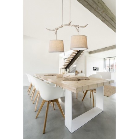 Suspended chandelier Mantra Sabina, E27, 2x20W, 1120x300x520 mm, color decorated tree-4