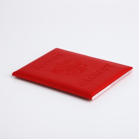 Cover for passport, red color-2