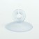 Aquarium suction cup with a holder, Ø = 4 mm