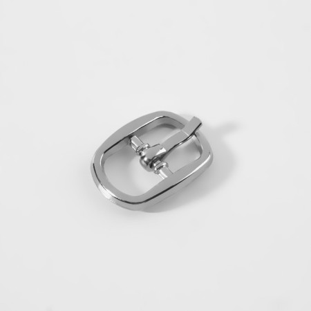 Buckle, 1.8 × 1.4 cm, 12 mm, 10 pcs, silver color-1
