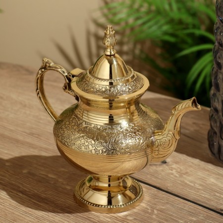 Teapot 21x12x23 cm, brass-1