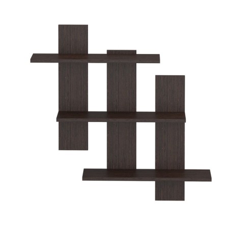 Hinged shelf "Ufimka", 840 × 140 × 840 mm, color Venge-1