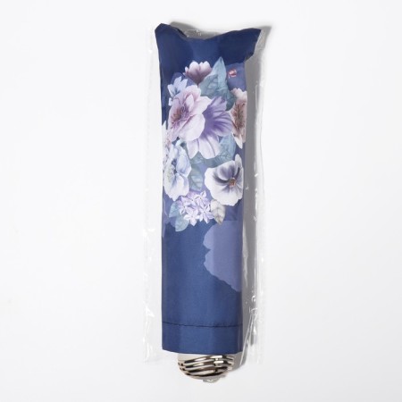 Mechanical “violets” umbrella, eonge, 4 additions, 8 knitting needles, r = 49 cm, color mix-10