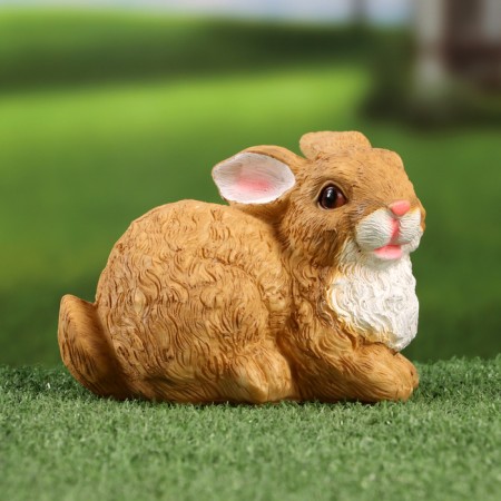 Garden Figure "Bunny Glying" 14x7x11cm