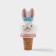 The plug for the bottle of the “Bunny with a bow”, 3.5 × 9 cm