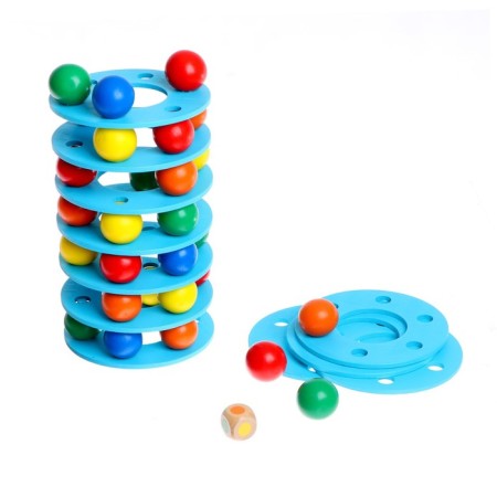 Children's developmental set "Build Tower", 15 × 20.5 × 10.5 cm