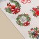 Paper stickers "Winter", for gifts, 9 x 16 cm, New Year