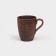 Mug "dining room", smooth, red clay, 0.3 liters