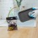 Washing sponge of dishes metal Raccoon, galvanized spiral, 30 g