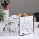 Organizer-painting for stationery "number one" machine, 13x13x12 cm.