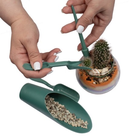 Set of garden tools, 4 items, plastic-5