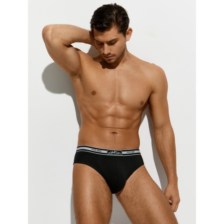 Panties Slips men's omsa 1224, size 44, color Nero