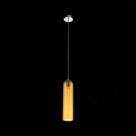 Suspension lamp ST LUCE. SL1145.193.01. Callana. 1x60 watts, E27, 10x10x50 cm, chromium color-1