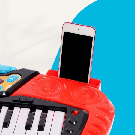 Synthesizer Floor "composer", sound, light effects, with a microphone-13
