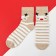 New Year's socks KAFTAN "Deer" size 36-39 (23-25 ​​cm), 100% of the p/e