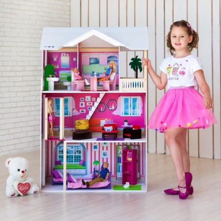 Puppet house "Sicily", with furniture-3