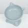 Ceramic “Kisa” bowl on a stall-lapcs 200 ml 13 x 12 x 8 cm, gray