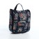 Cosmetic bag with lightning, dark blue color