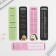A set of cardboard bookmarks 5 pcs "Avocado"