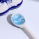 A teaspoon spoon with painting "Gzhel", 14.7 × 3.5 cm, mix