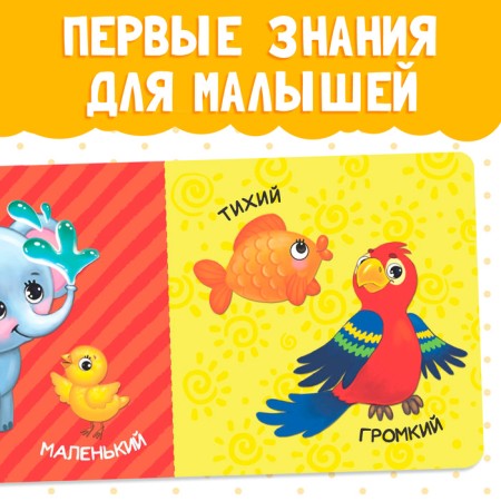 Cardboard book "Big and Small", 10 p.-2